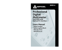 Thumbnail of document Manual - 38XR-A True-RMS Digital Multimeter with Temperature